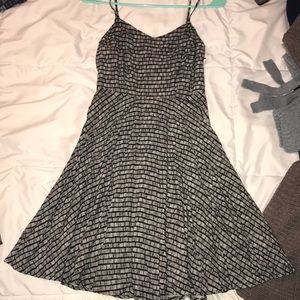 Black and white sun dress